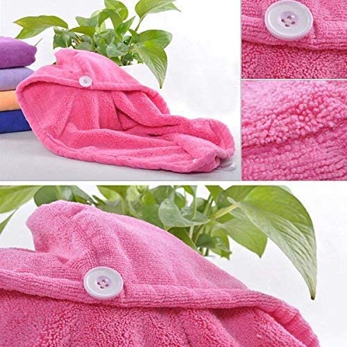 Quick Turban Hair-Drying Absorbent Microfiber Towel / Dry Shower Caps, Hair accessories
